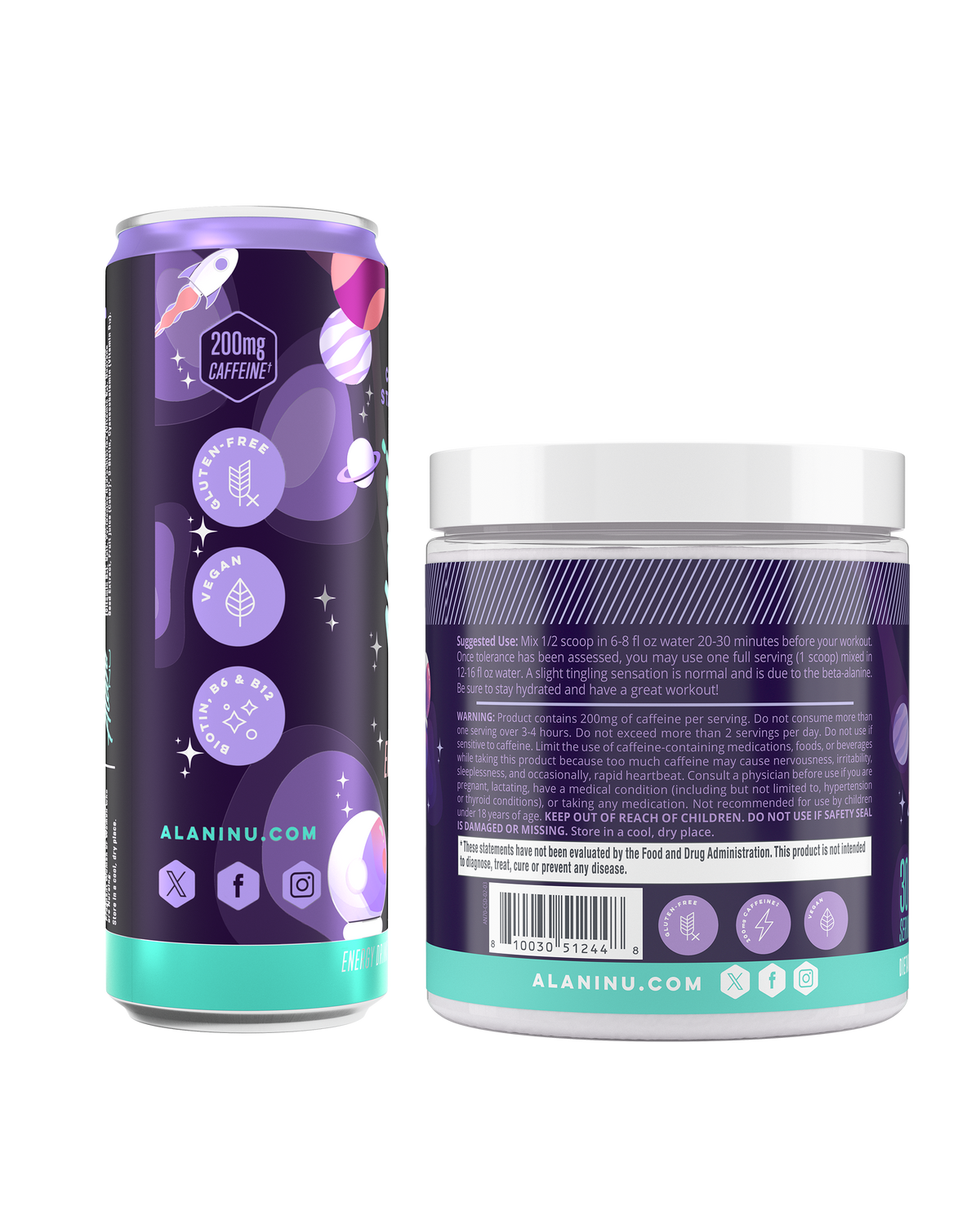 Cosmic Stardust Energy and Pre-Workout Bundle