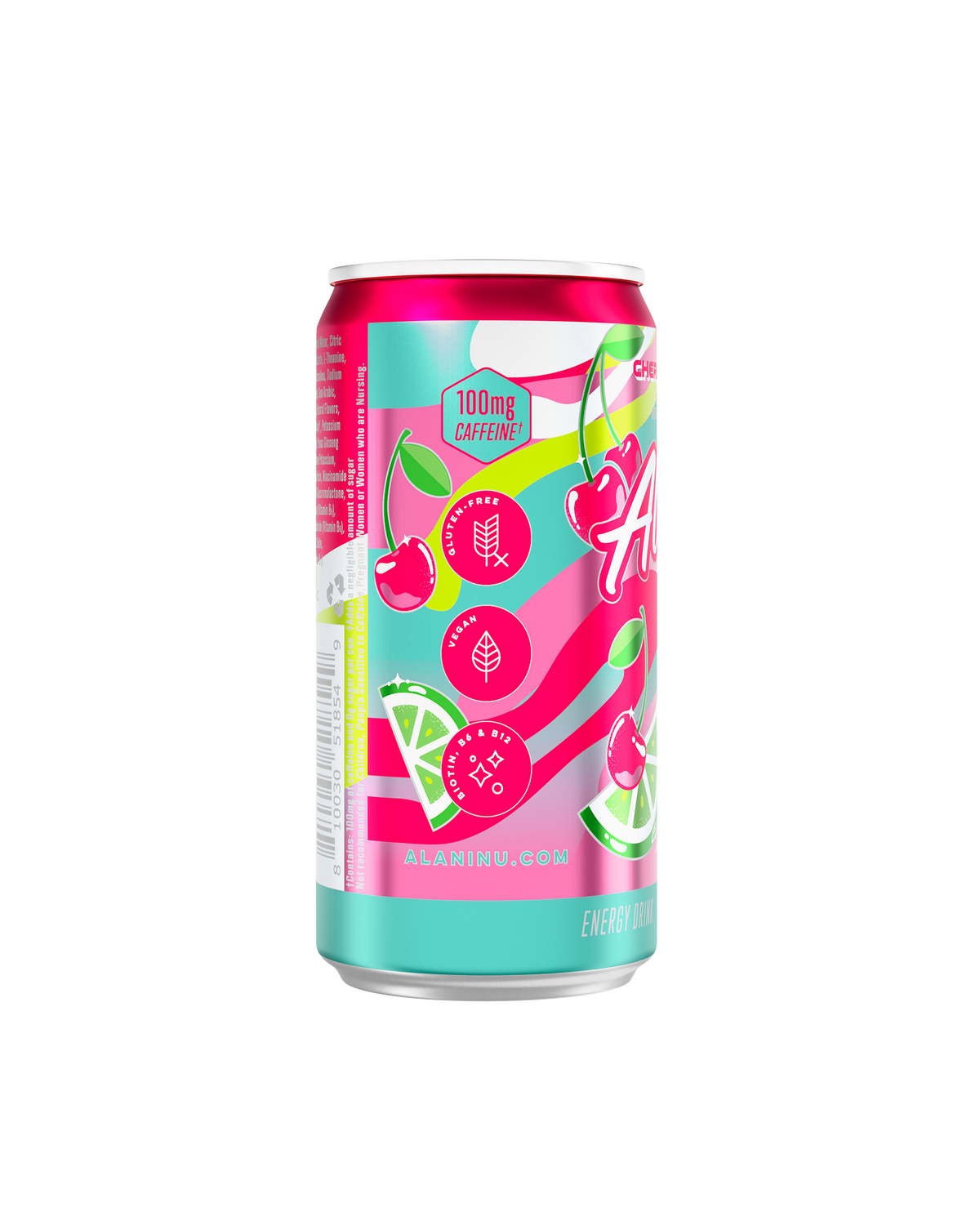 Cherry Twist Mini Energy Drinks, 24 Pack