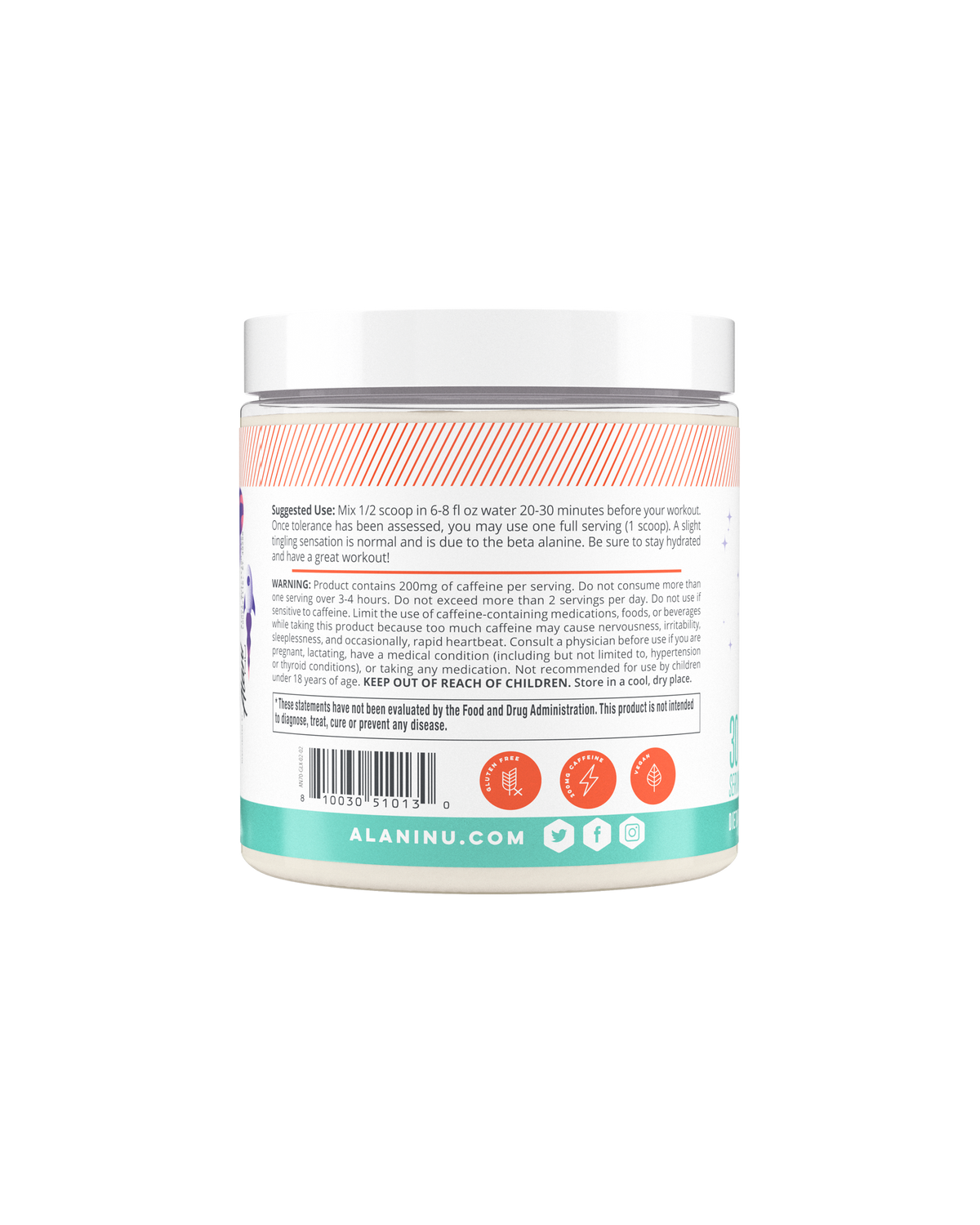Galaxy Lemonade Pre-Workout Powder – 30 Servings