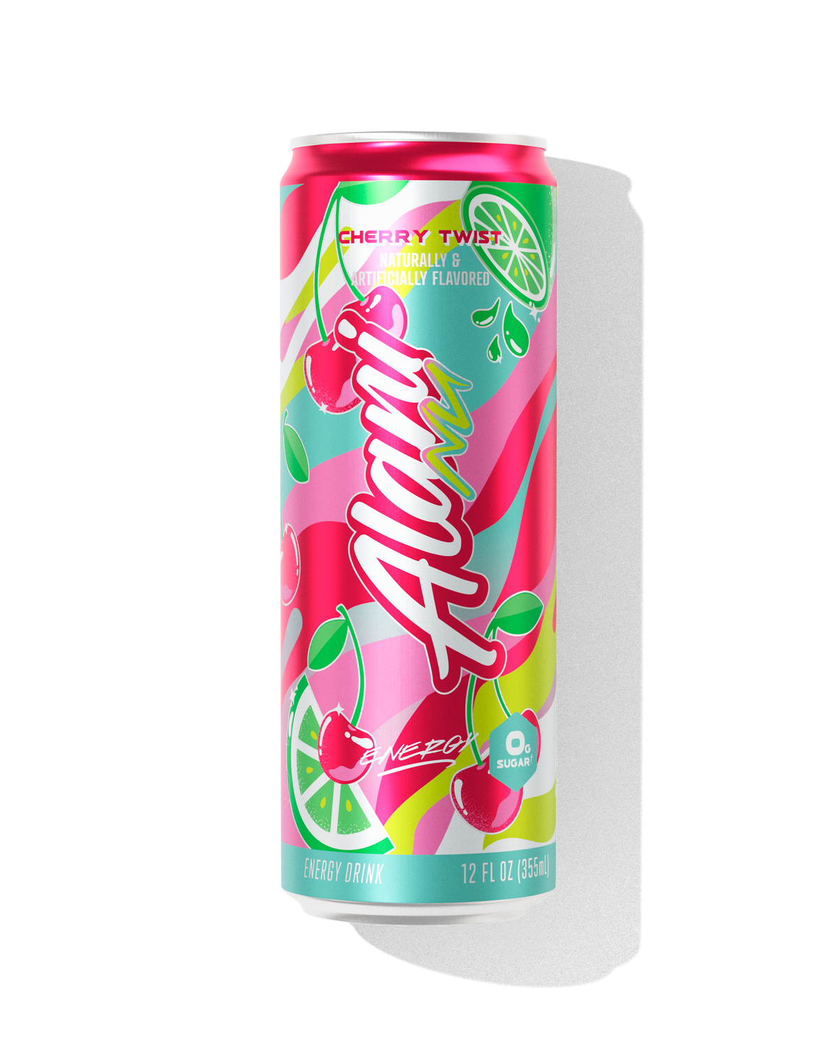 Cherry Twist Energy Drinks, 12 Pack