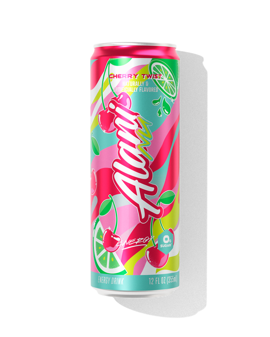 Cherry Twist Energy Drinks, 12 Pack
