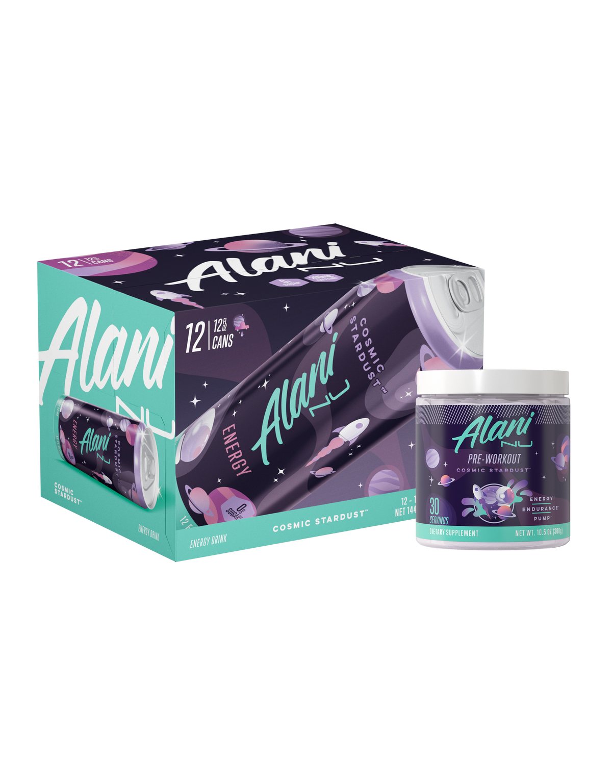 Cosmic Stardust Energy and Pre-Workout Bundle