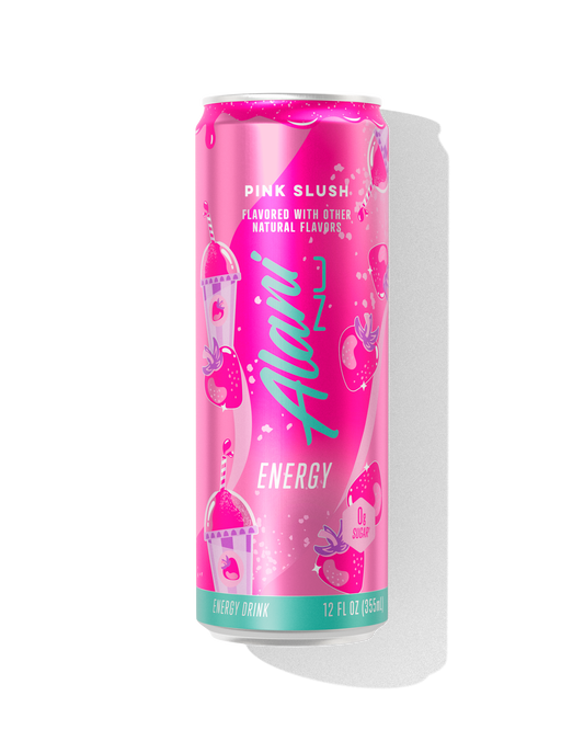 Pink Slush Energy Drinks, 12 Pack