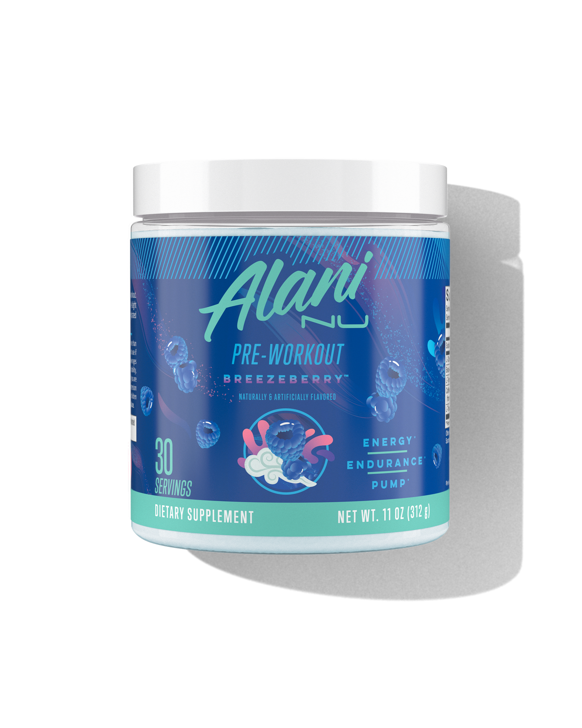Breezeberry Pre-Workout Powder – 30 Servings