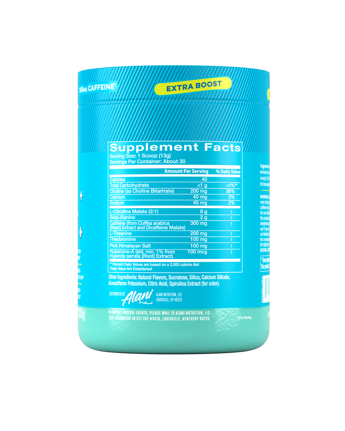 Blue Slush Pre-Workout+ Powder – 30 Servings