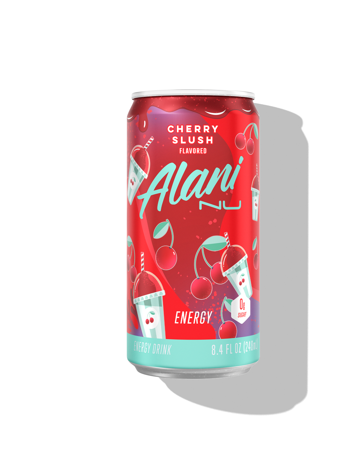 Cherry Slush Mini Energy Drinks, 24 Pack