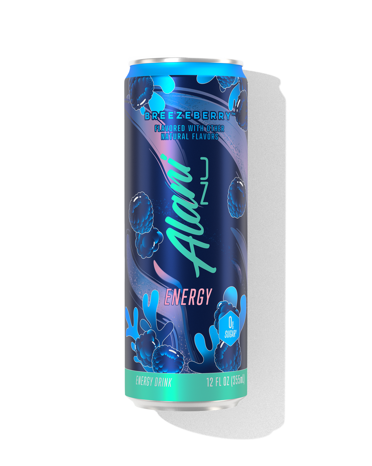 Breezeberry Zero-Sugar Energy Drink – 12 Pack