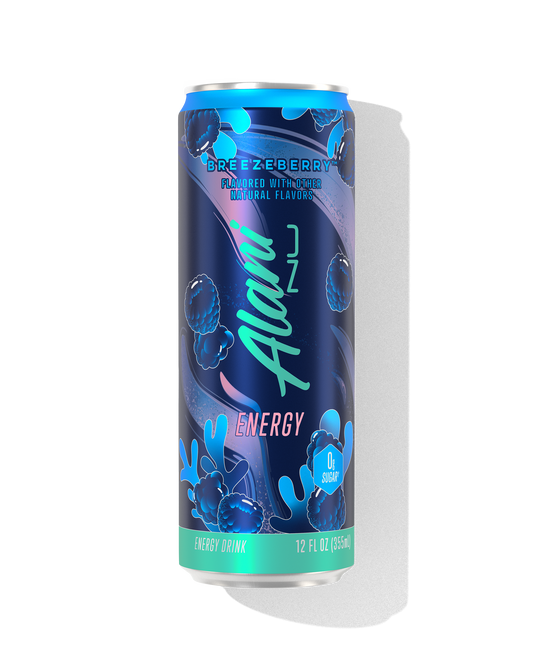 Breezeberry Zero-Sugar Energy Drink – 12 Pack