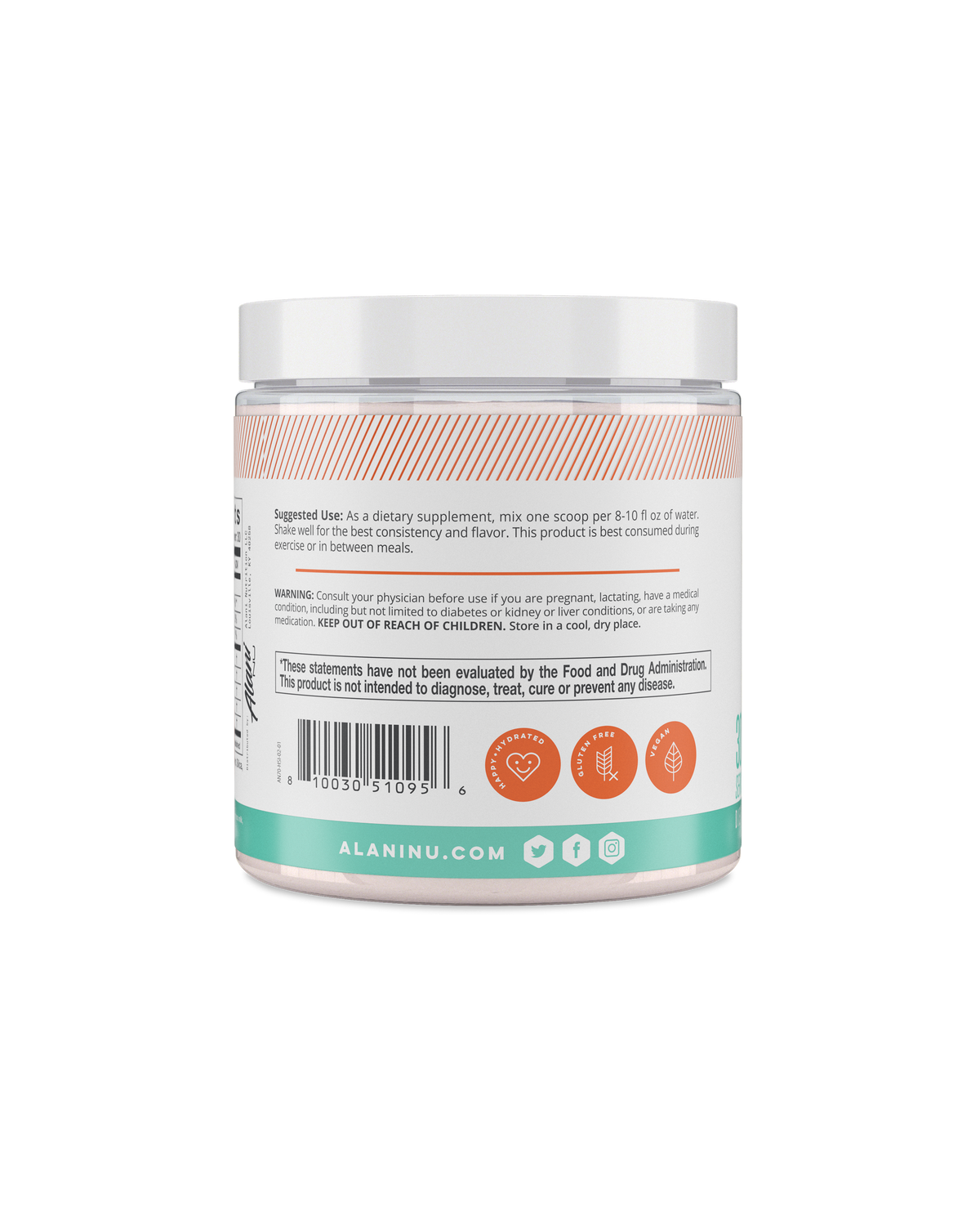 Hawaiian Shaved Ice BCAA Powder – 30 Servings