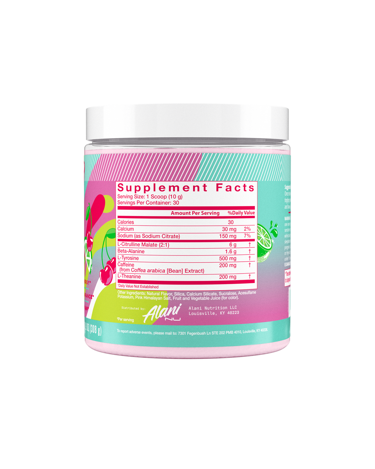 Cherry Twist Pre-Workout Powder – 30 Servings