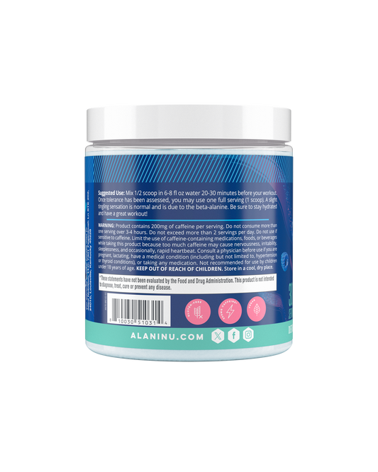 Breezeberry Pre-Workout Powder – 30 Servings