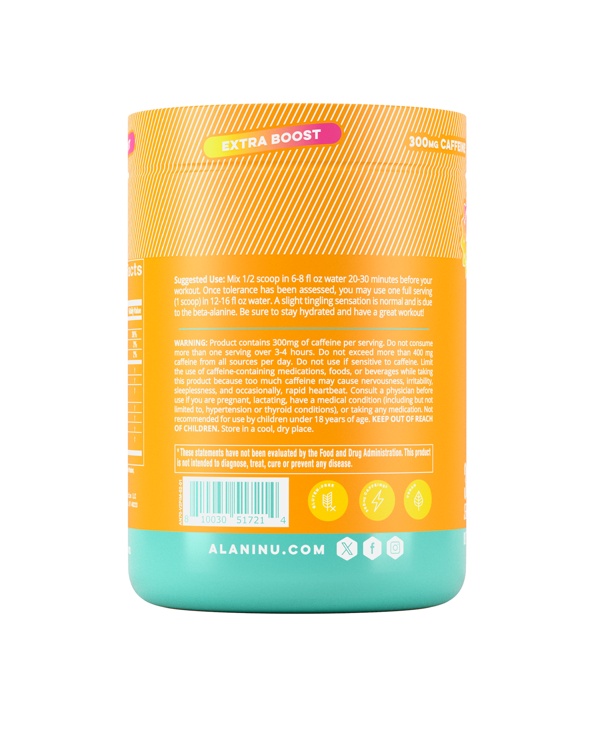 Paradise Swirl Pre-Workout Plus, 30 Servings