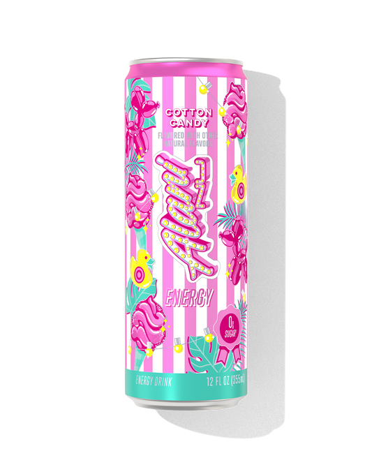 Cotton Candy Energy Drink - 12 Pack