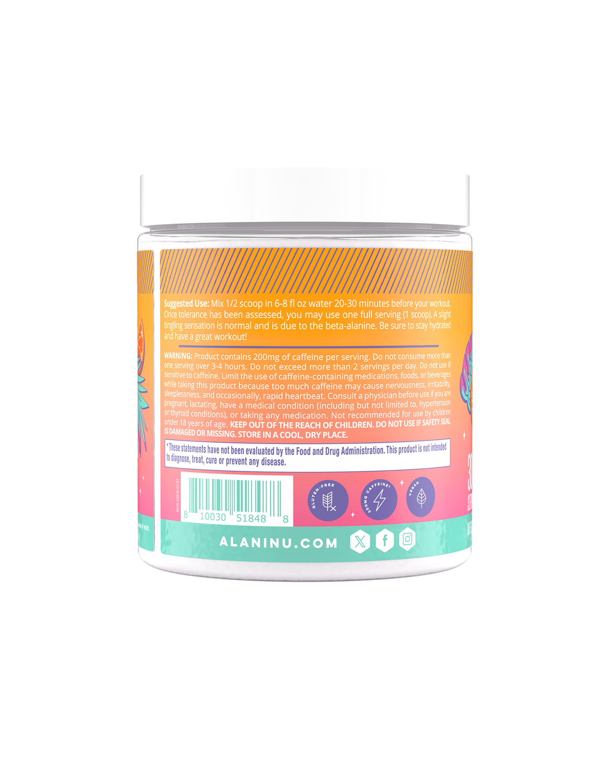Orange Kiss Pre-Workout - 30 Servings