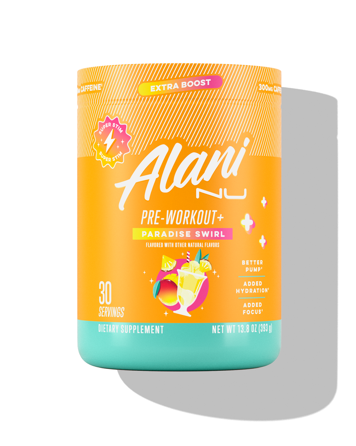 Paradise Swirl Pre-Workout Plus, 30 Servings
