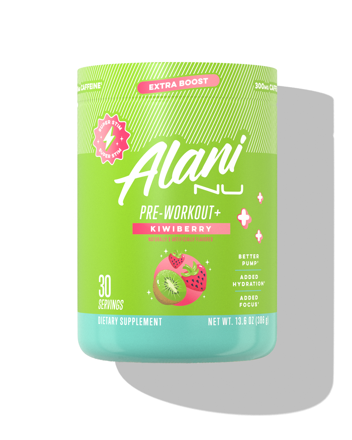 Kiwiberry Pre-Workout Plus, 30 Servings
