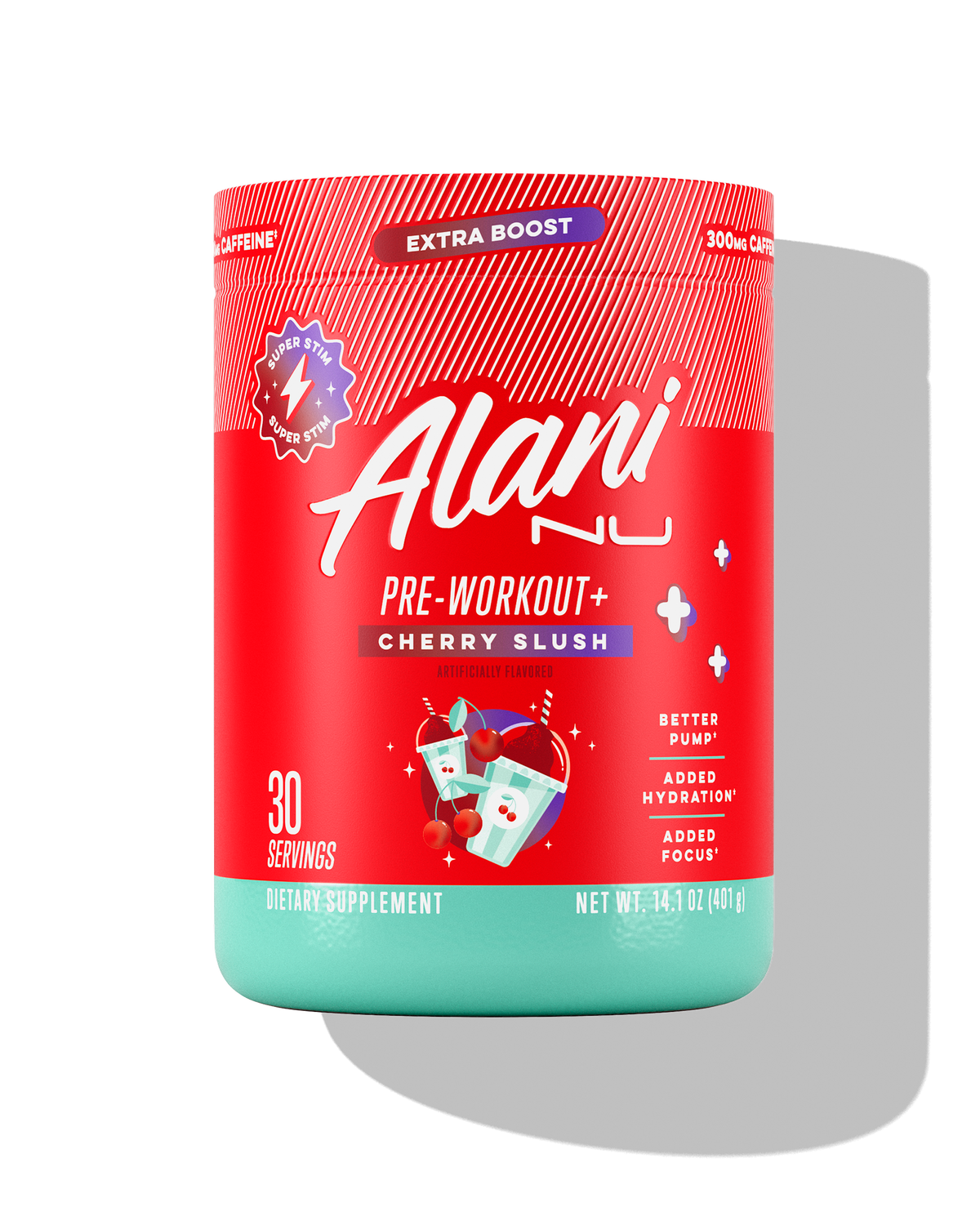 Cherry Slush Pre-Workout Plus, 30 Servings