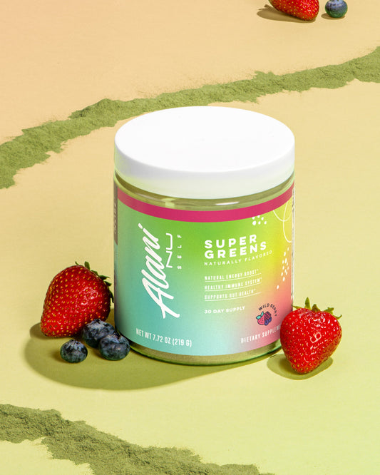 Wild Berry Super Greens Powder – 30-Day Supply