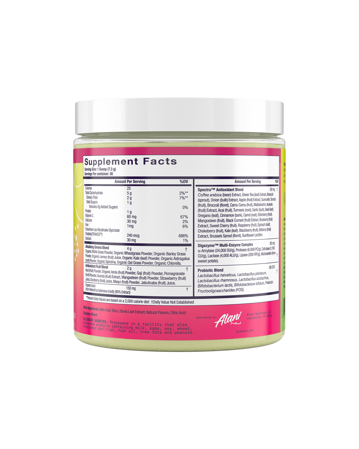 Wild Berry Super Greens Powder – 30-Day Supply