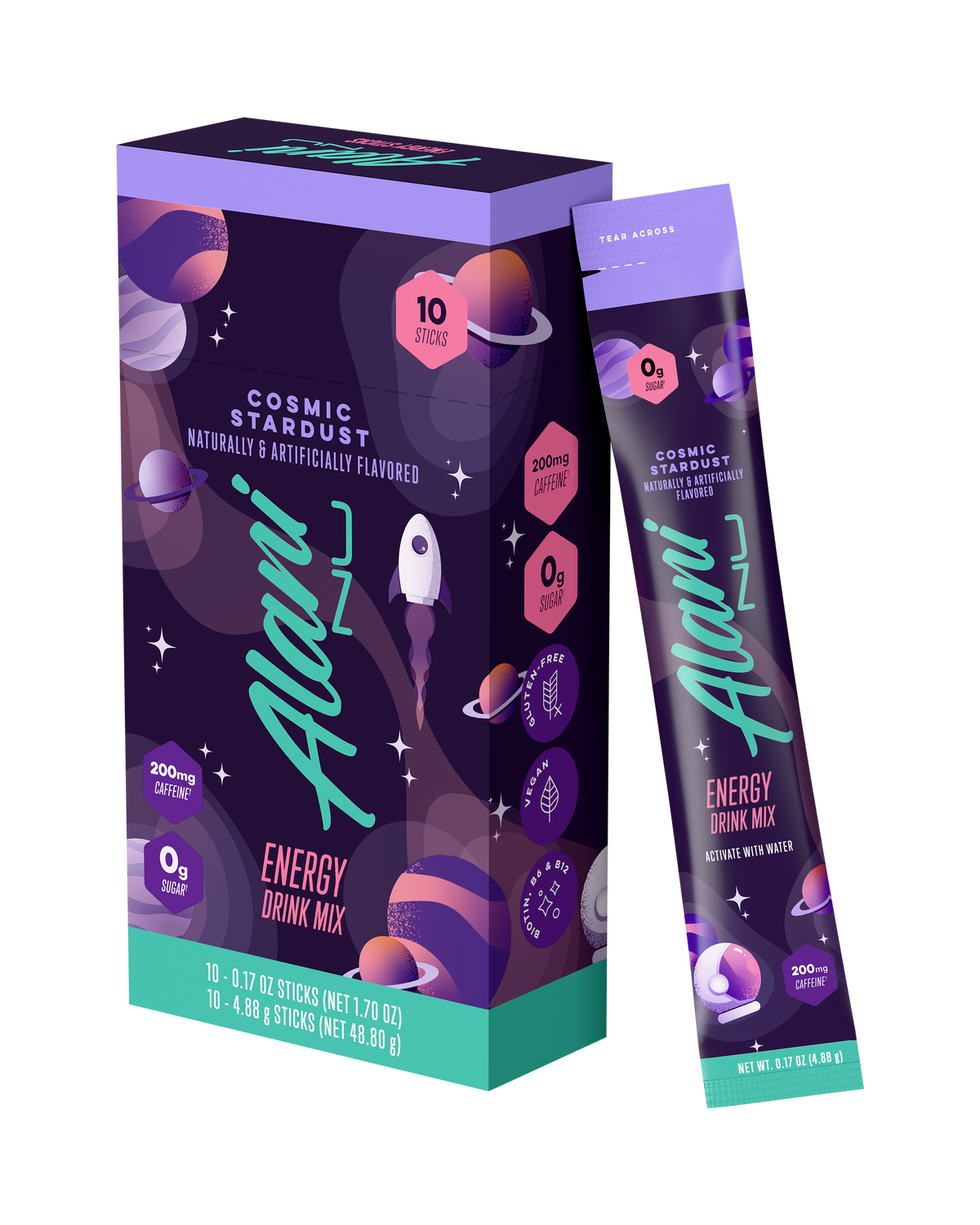 Cosmic Stardust Energy Sticks – 10 Pack