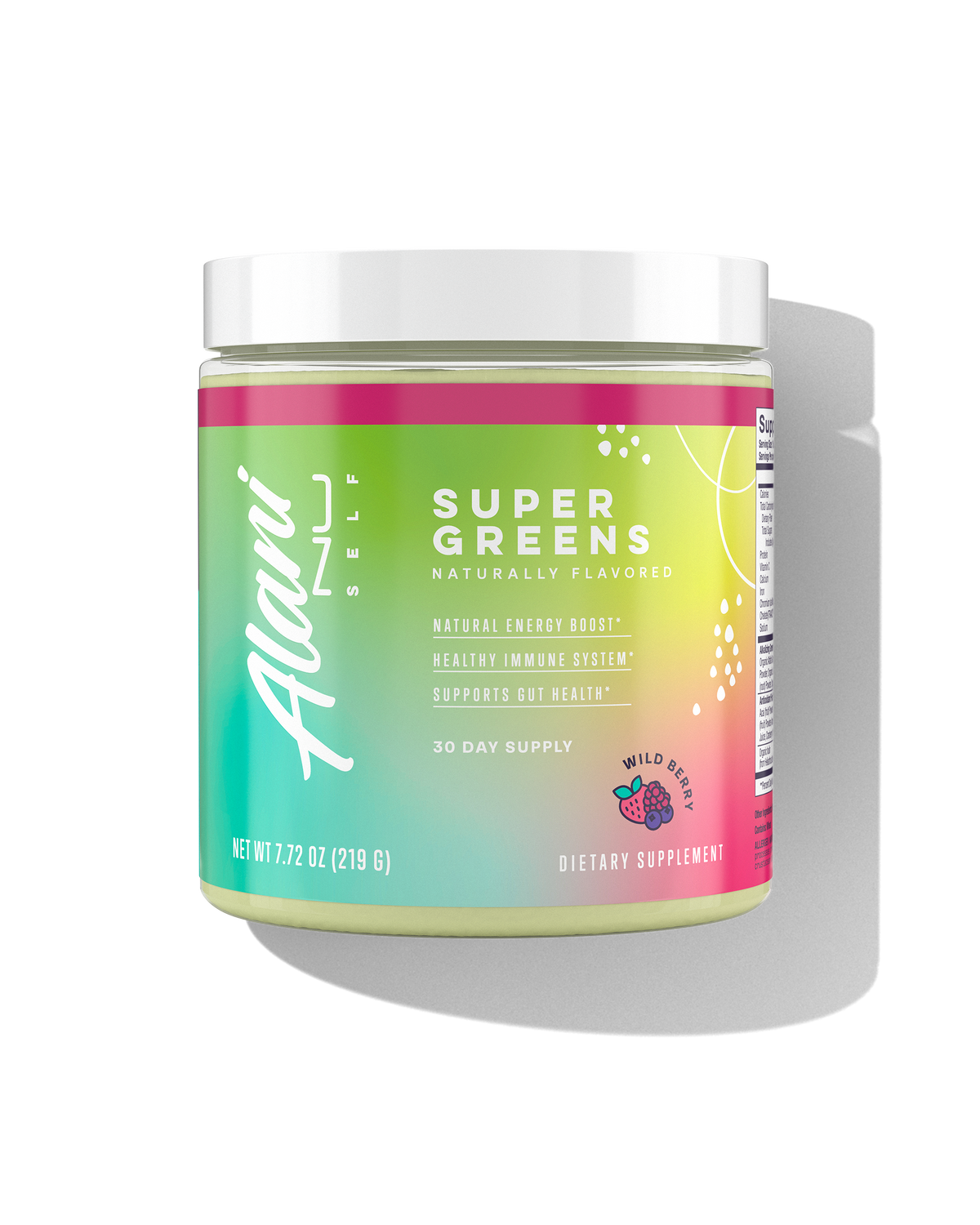 Wild Berry Super Greens Powder – 30-Day Supply