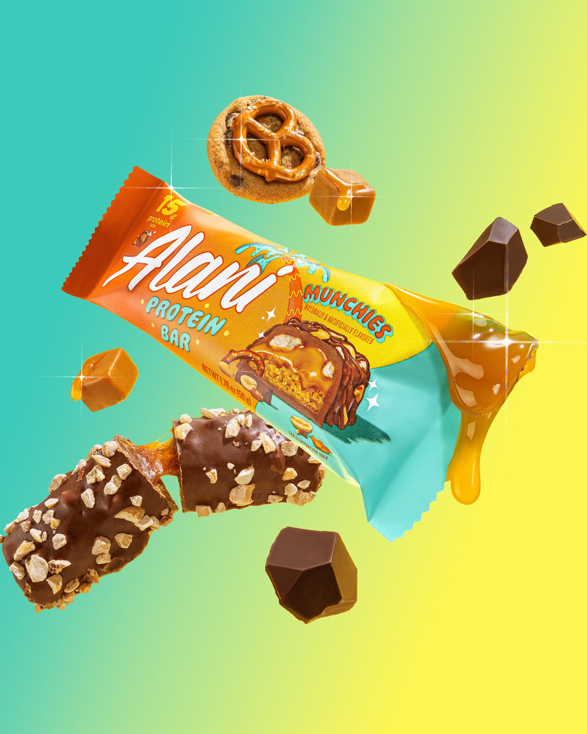 Munchies Protein Bars, 15g Protein, 12 Pack