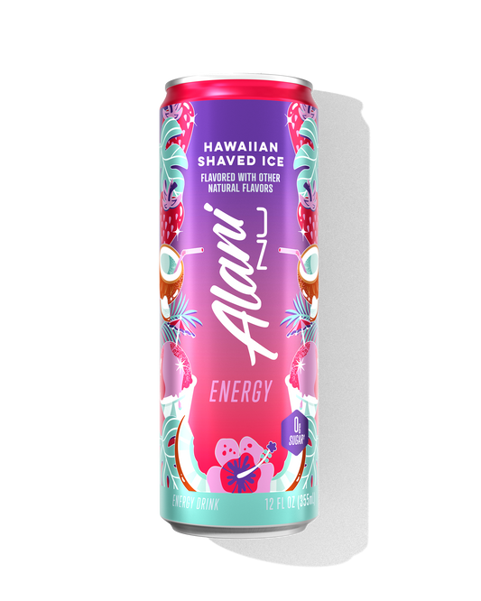 Hawaiian Shaved Ice Energy Drinks, 12 Pack