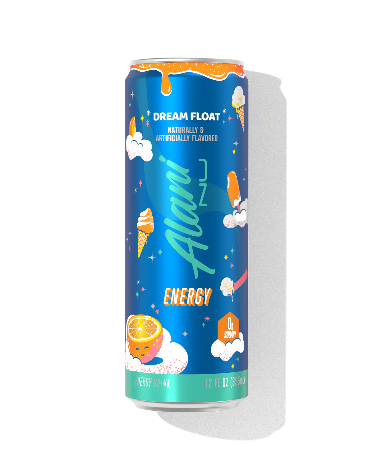Dream Float Zero-Sugar Energy Drink – 12 Pack