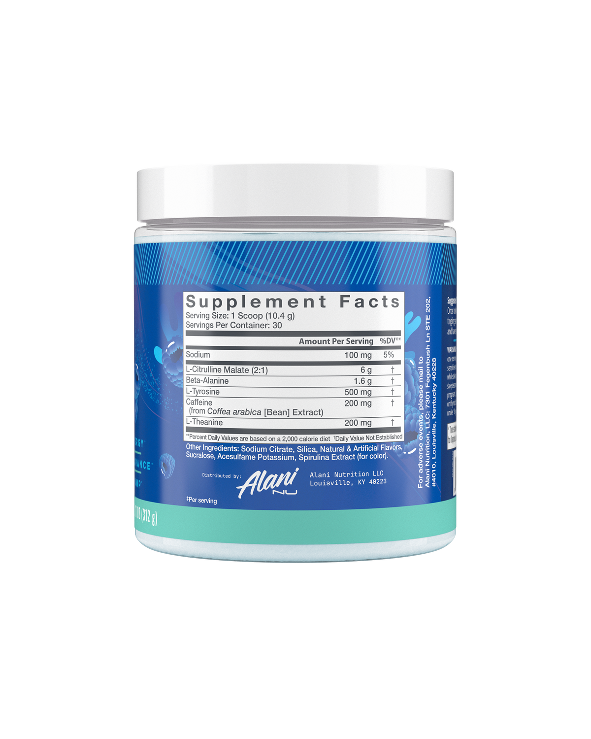 Breezeberry Pre-Workout Powder – 30 Servings